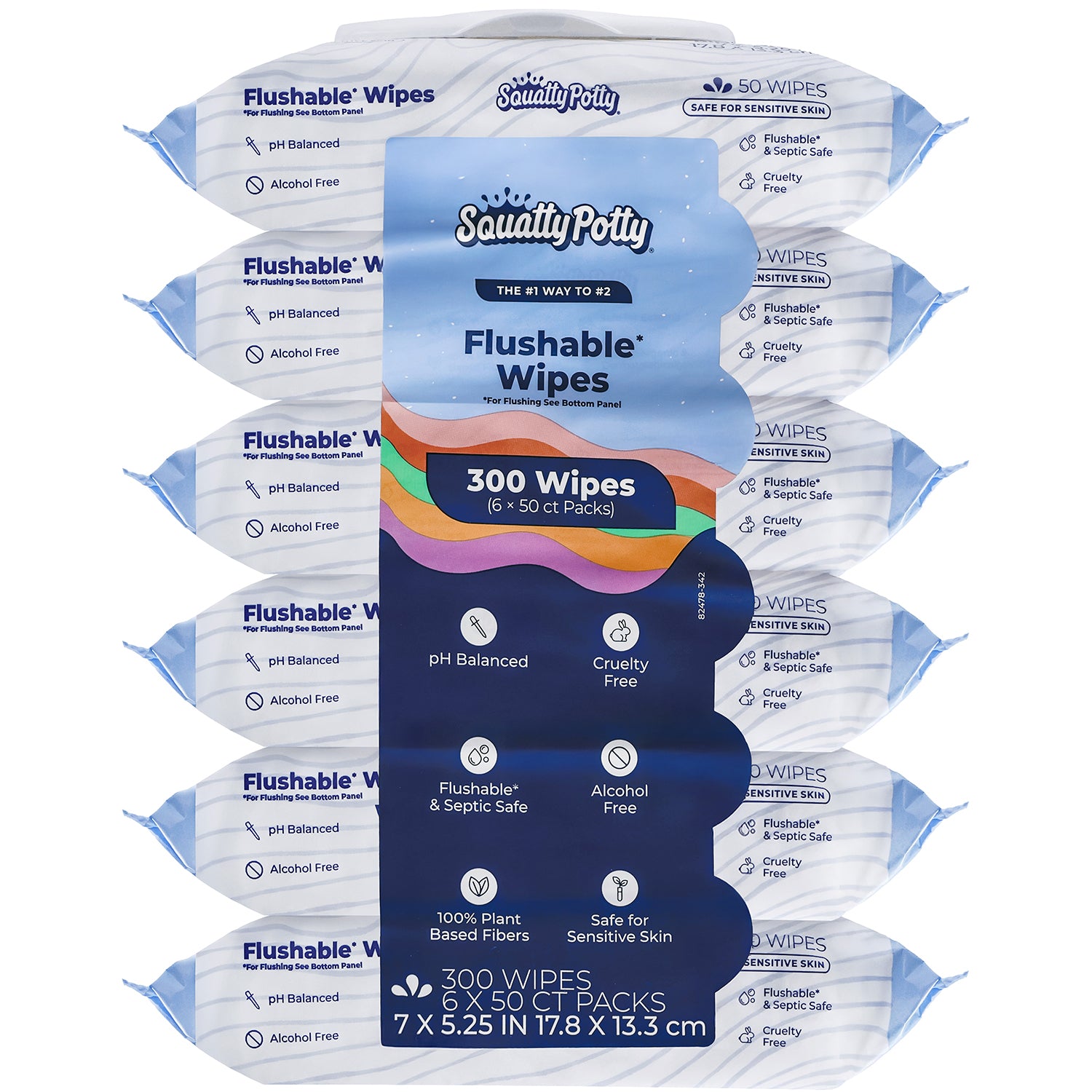 FLUSHABLE WIPES - Sqoatty Pottys
