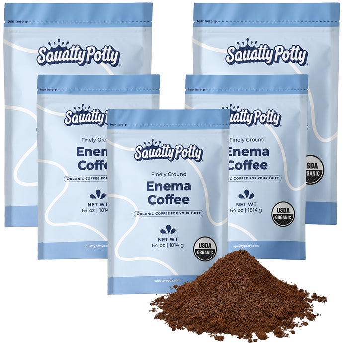 Enema Coffee Five Pack - Sqoatty Pottys