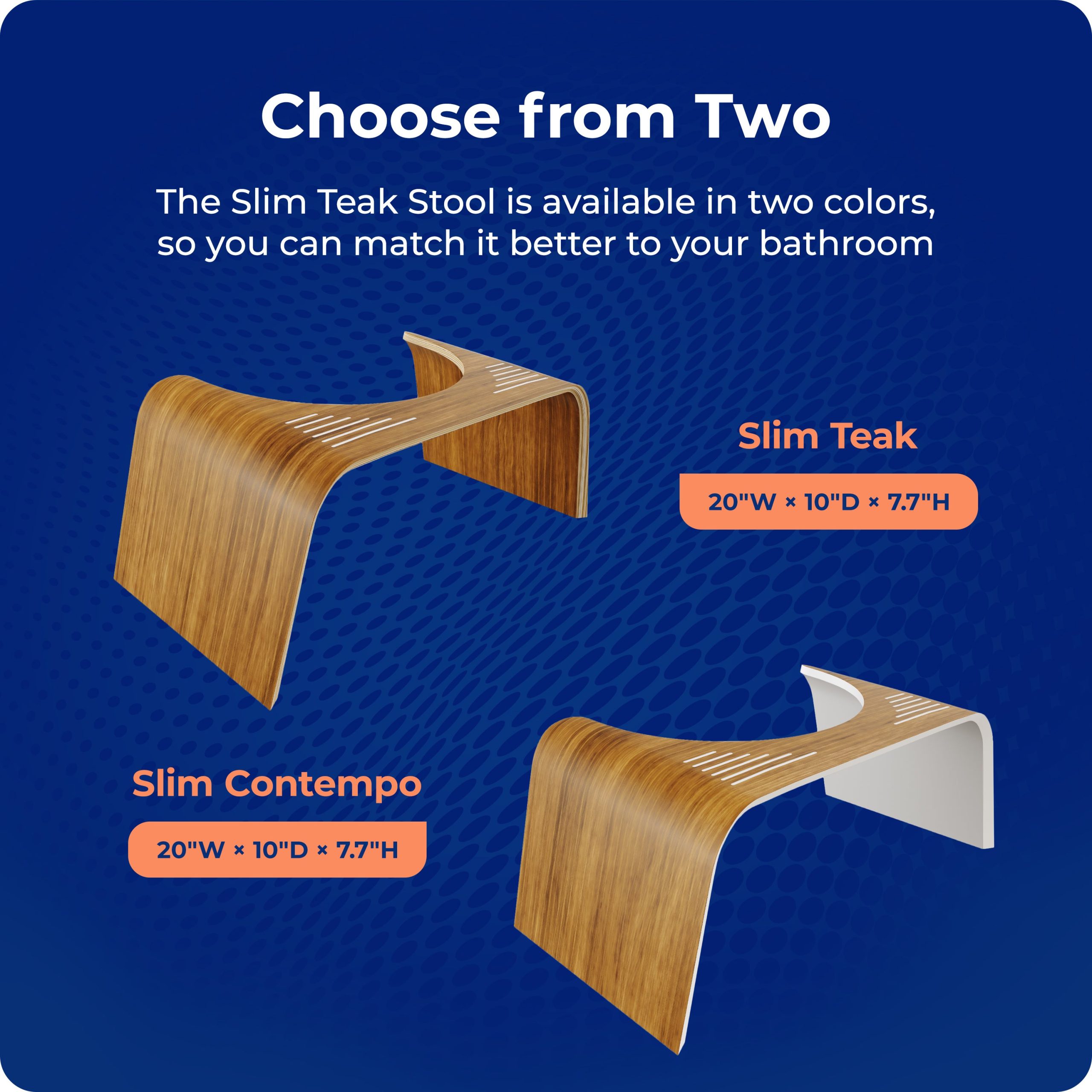 SLIM TEAK - Sqoatty Pottys