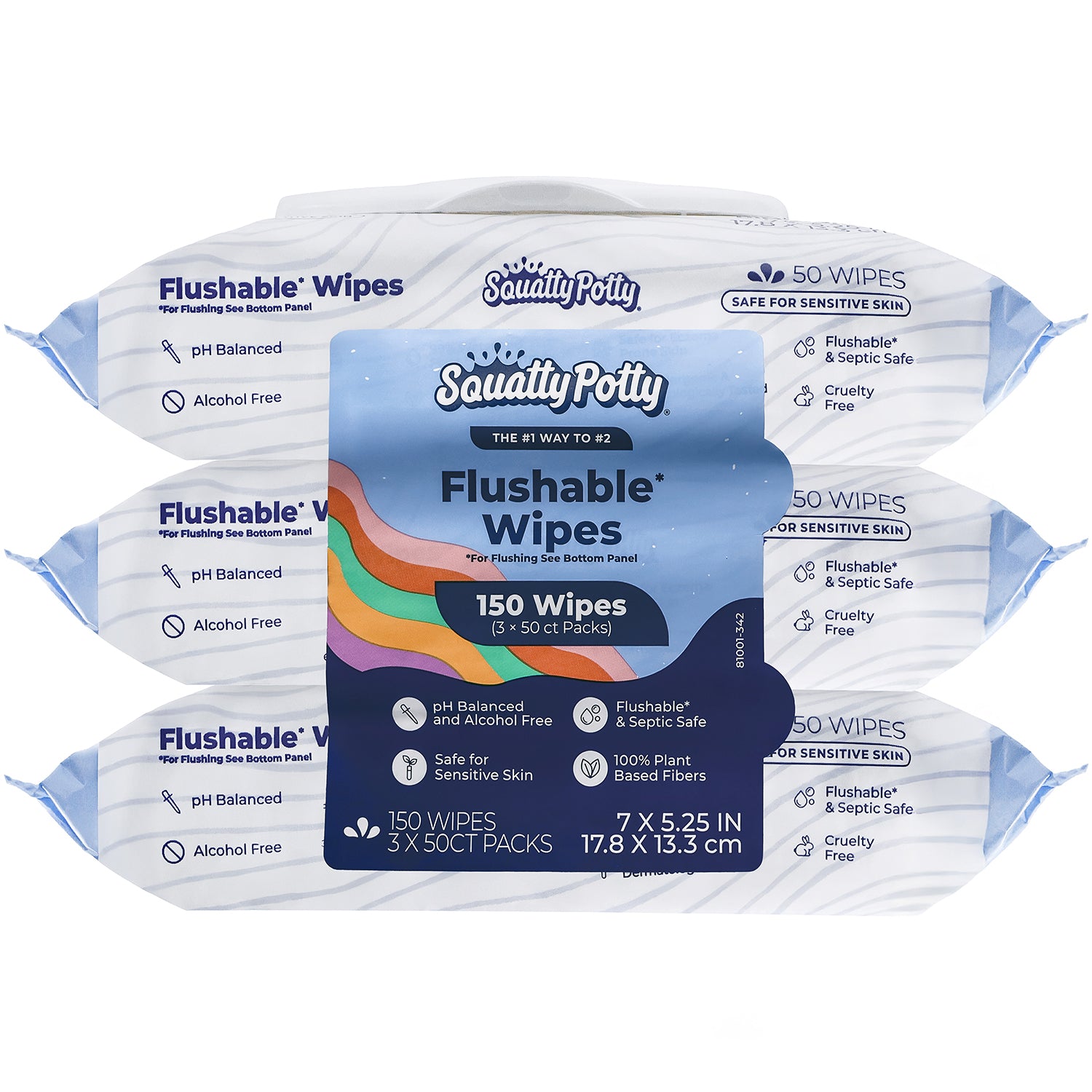 FLUSHABLE WIPES - Sqoatty Pottys