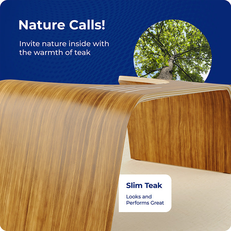 SLIM TEAK - Sqoatty Pottys