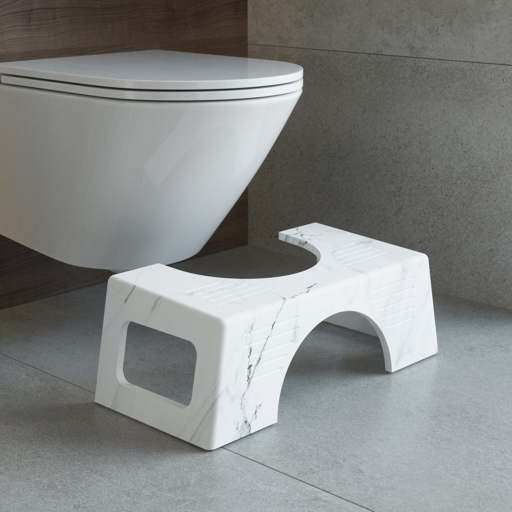 CARRARA MARBLE - Sqoatty Pottys