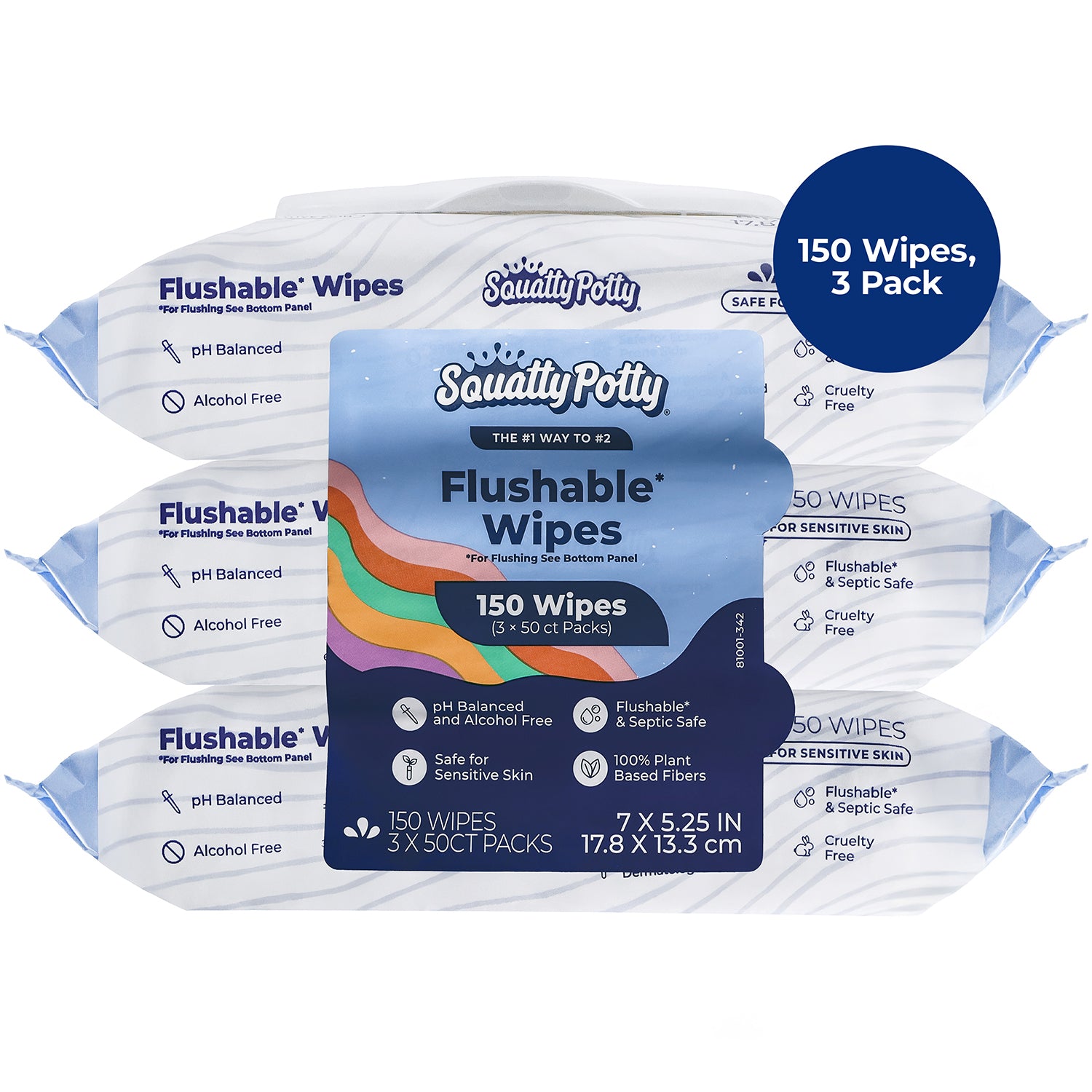 FLUSHABLE WIPES - Sqoatty Pottys
