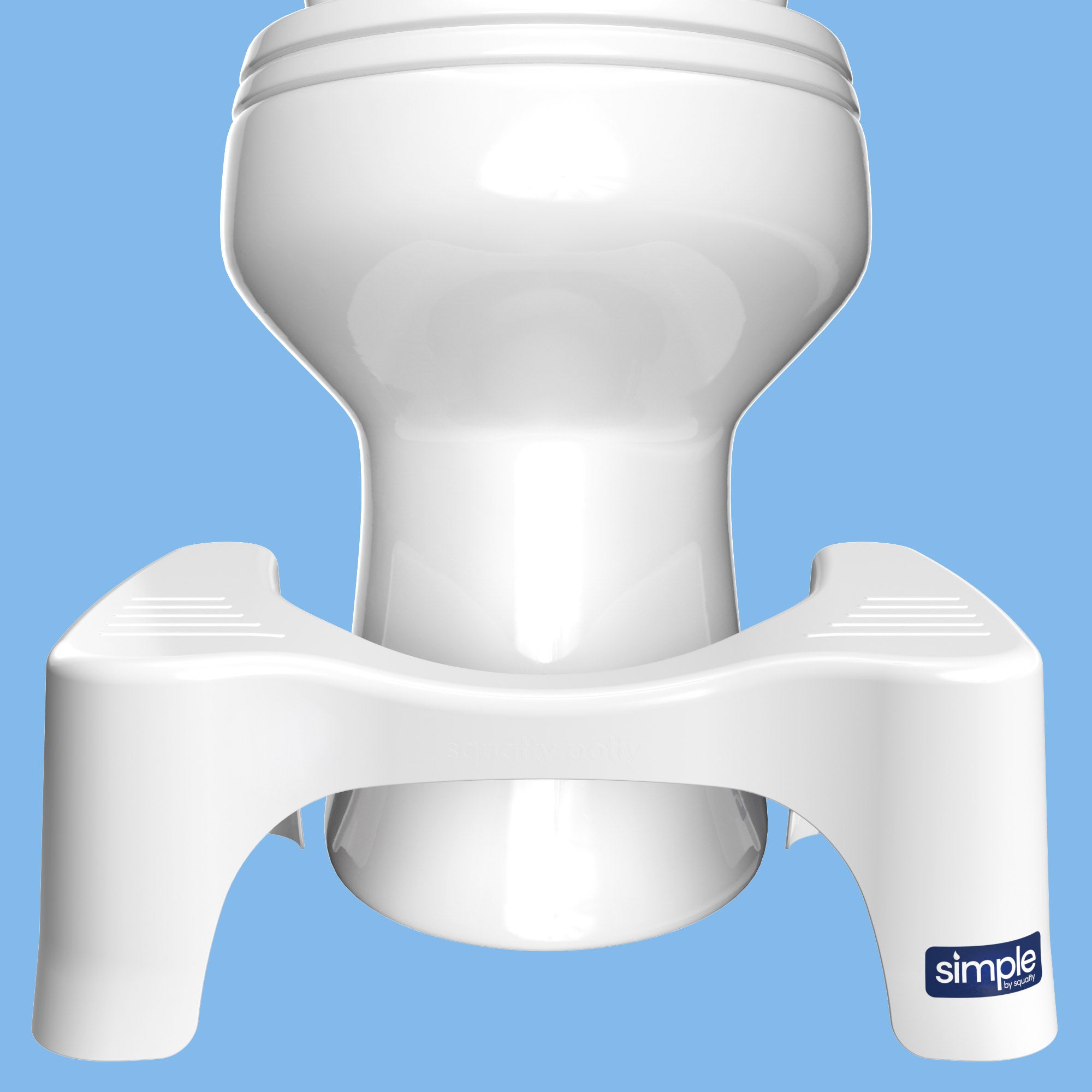SIMPLE TOILET STOOL AVAILABLE IN MULTIPLE COLORS) - Sqoatty Pottys