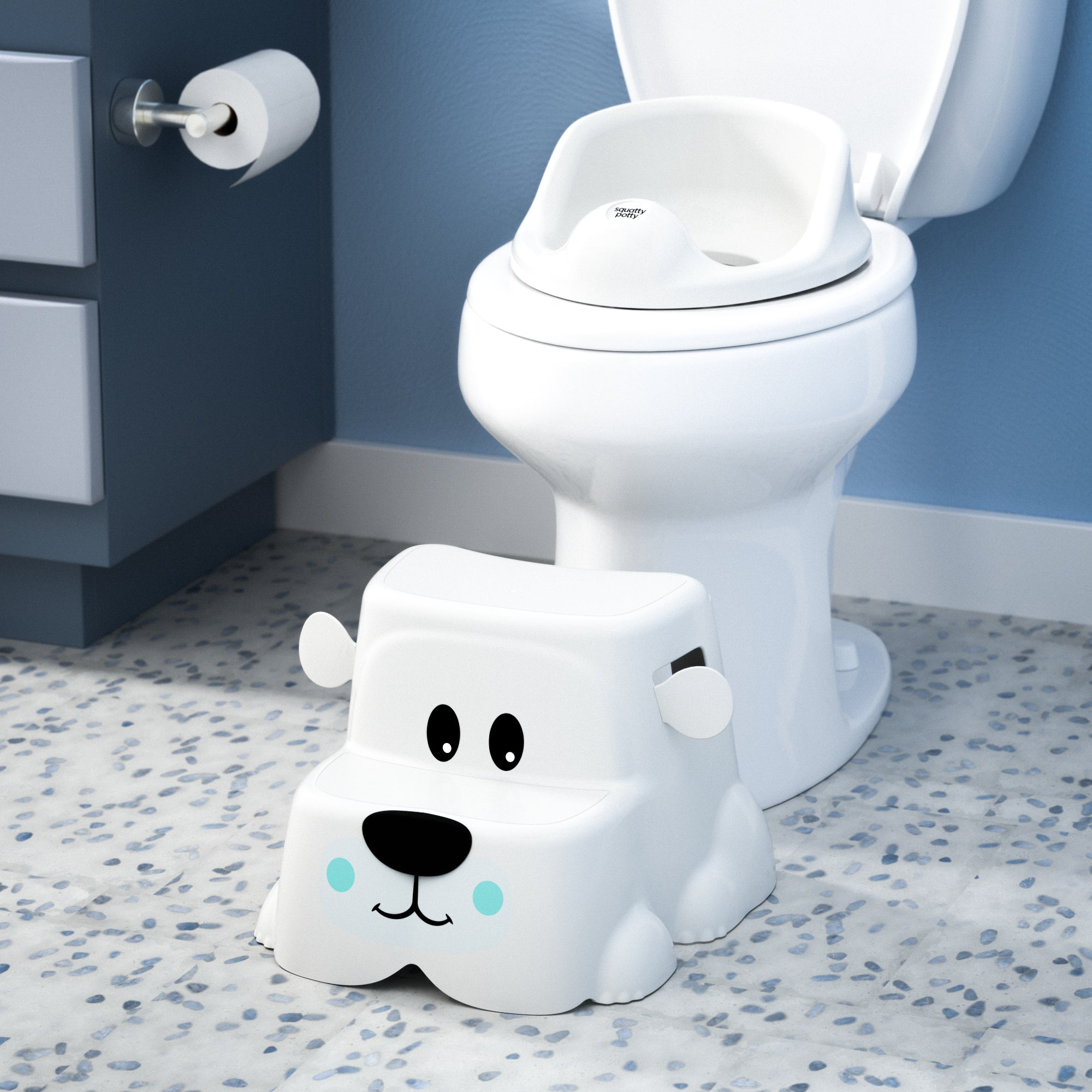 POTTY PET CUB KID’S STOOL - Sqoatty Pottys