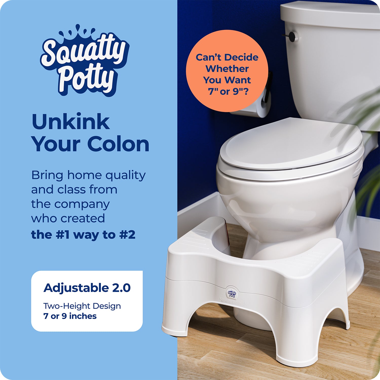 ADJUSTABLE 2.0 - Sqoatty Pottys