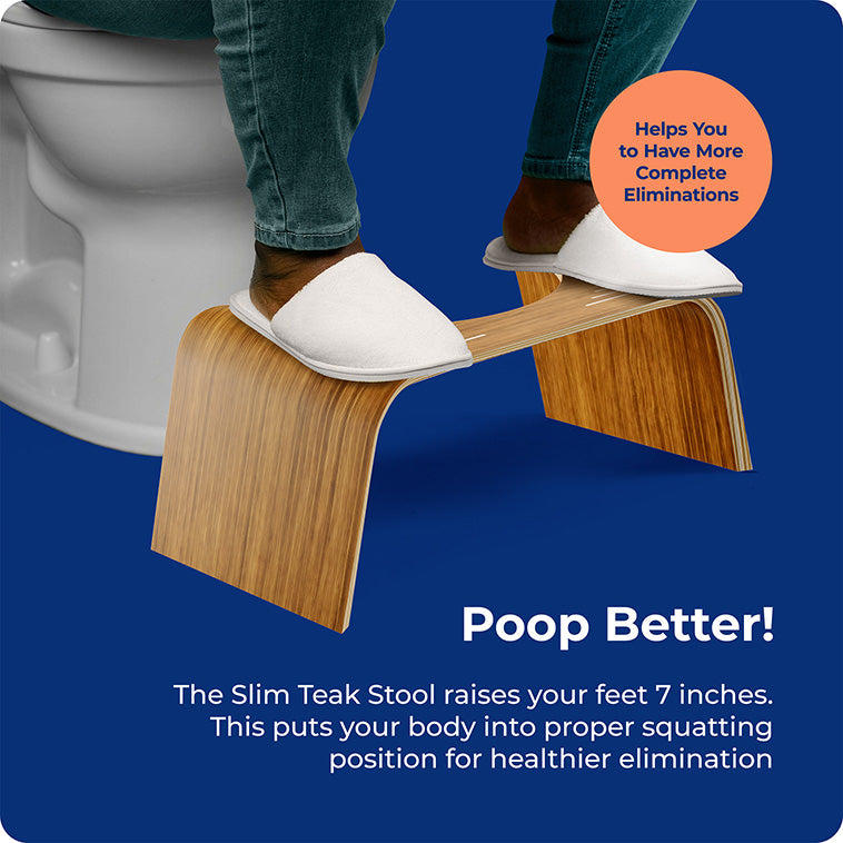 SLIM TEAK - Sqoatty Pottys