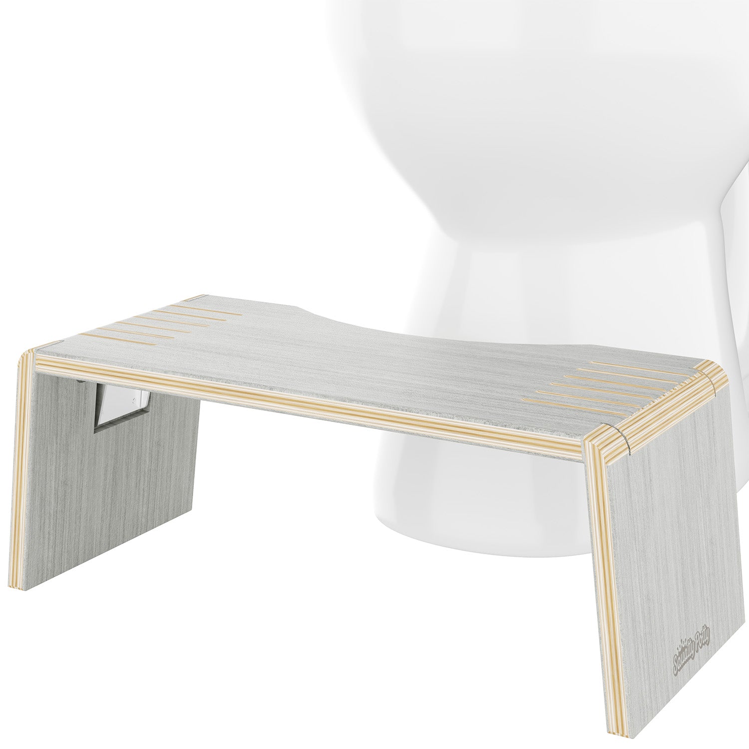 OSLO EUCALYPTUS FOLDING STOOL - Sqoatty Pottys