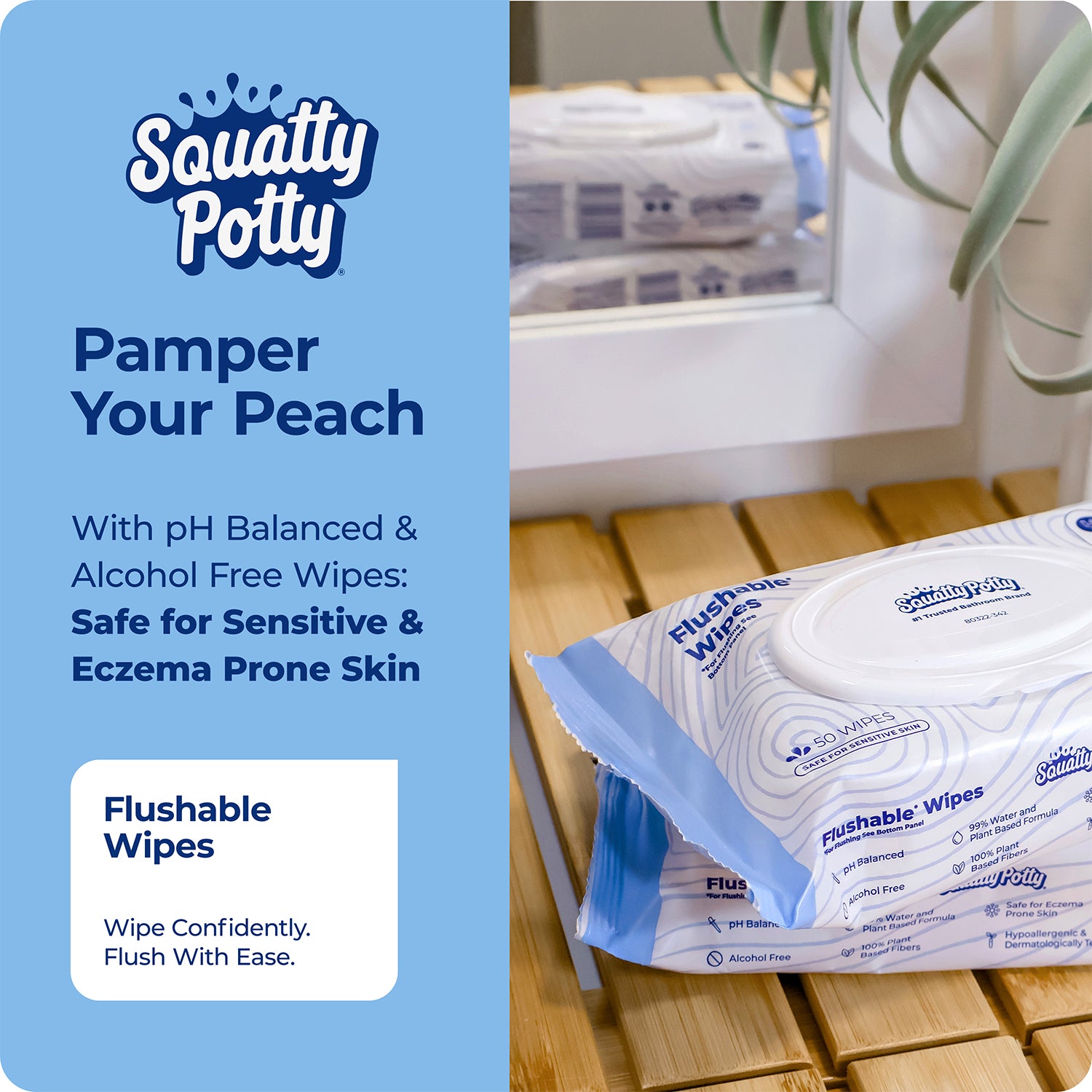 FLUSHABLE WIPES - Sqoatty Pottys