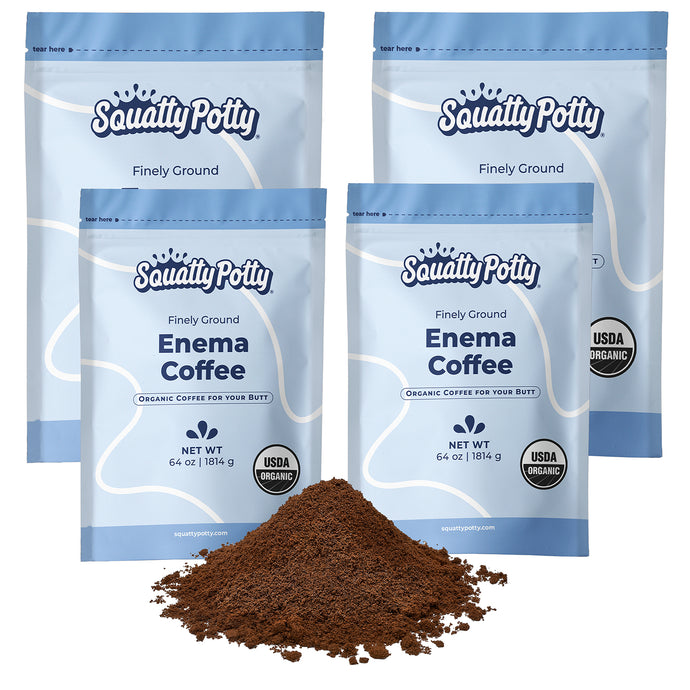 Enema Coffee Four Pack - Sqoatty Pottys