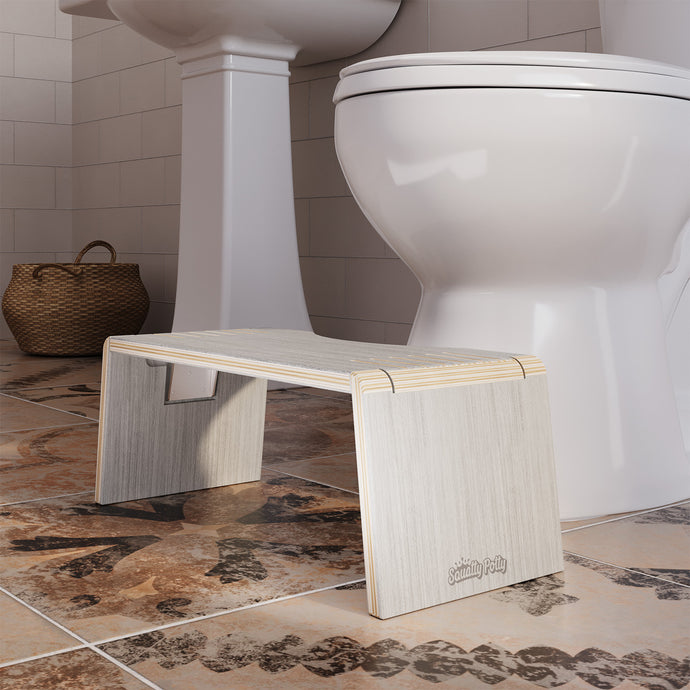 OSLO EUCALYPTUS FOLDING STOOL - Sqoatty Pottys