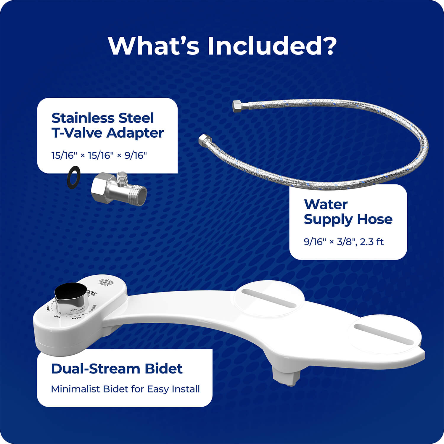 REFRESH-IT? DUAL-STREAM BIDET - Sqoatty Pottys
