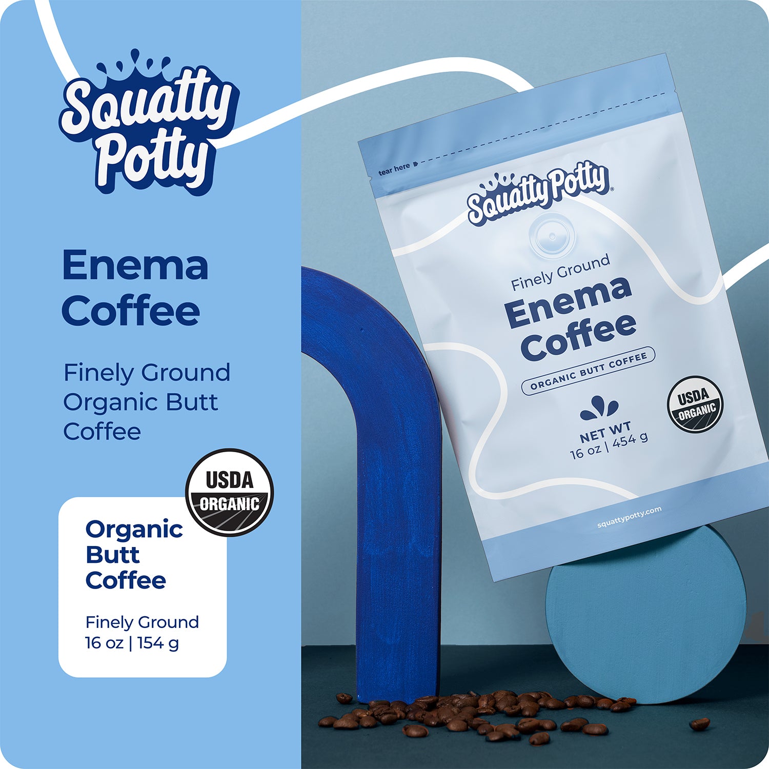 ENEMA COFFEE 1LB - Sqoatty Pottys