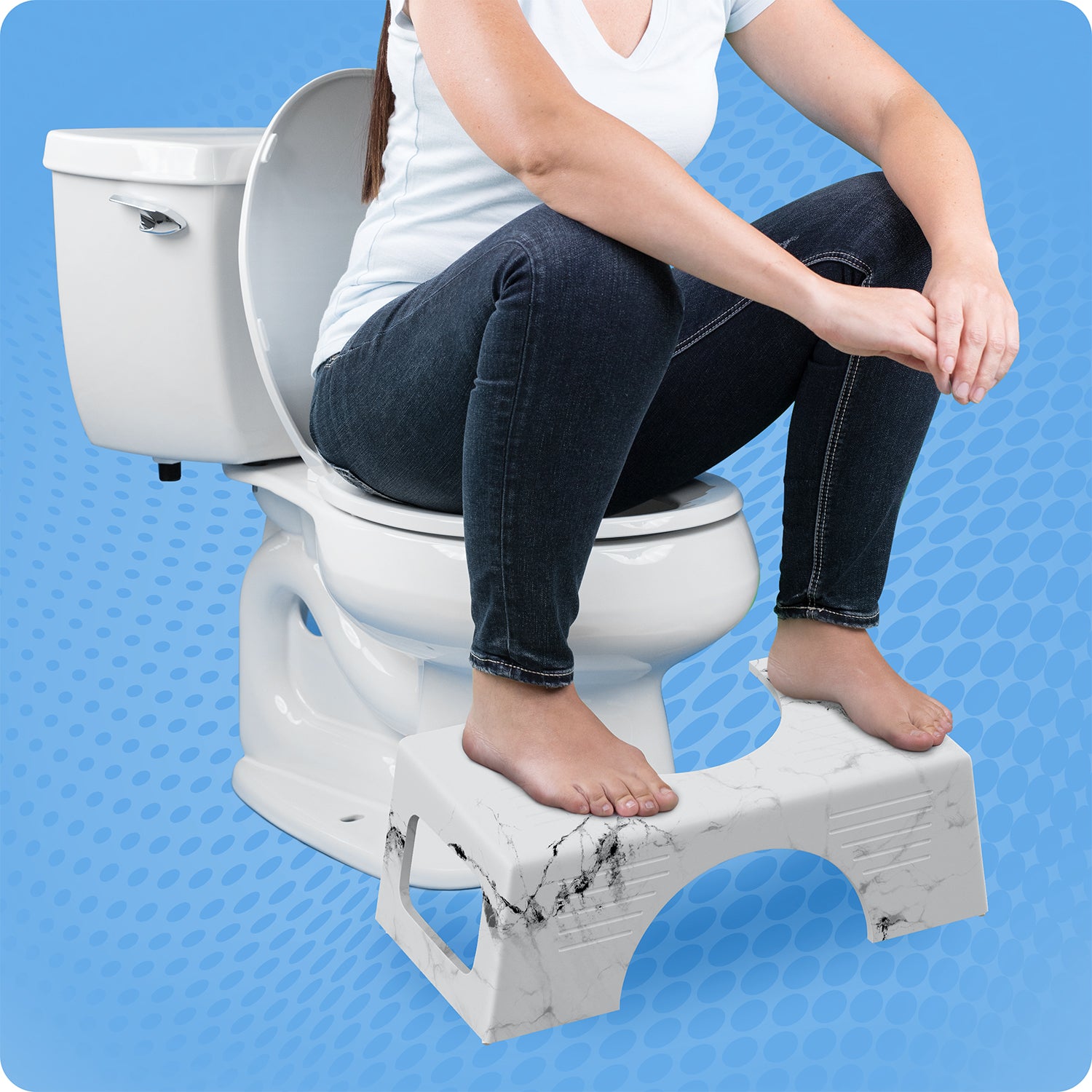CARRARA MARBLE - Sqoatty Pottys