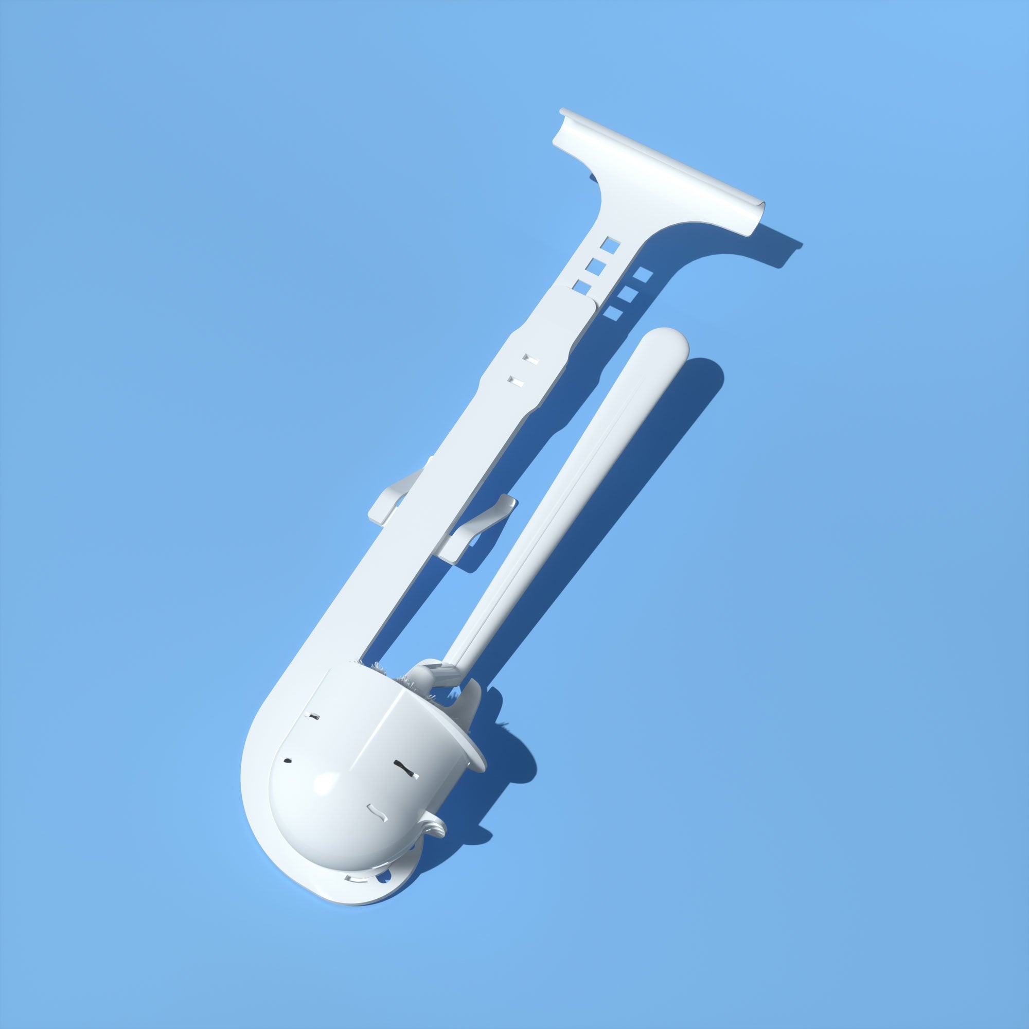 INVISIBRUSH? HIDDEN TOILET BRUSH - Sqoatty Pottys